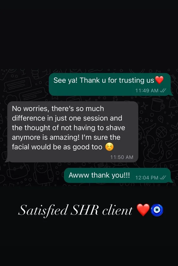 M-Plified Beauty client review or treatment result 10