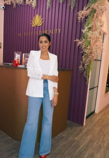 Malini Michelle at the M-Plified Beauty salon