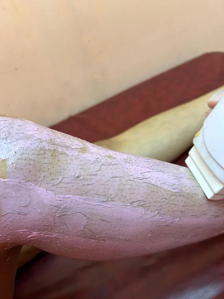 Waxing client result 2